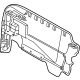 Toyota 58911-62030-A0 Side Trim, White, Rear