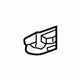 Toyota 69205-0T010-A0 Handle, Inside, Passenger Side