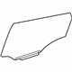 Toyota 68103-02250 Door Glass, Passenger Side