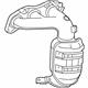 Toyota 17150-0P250 Catalytic Converter, Driver Side
