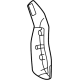 Toyota 64713-30210 Outer Cover, Passenger Side