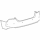 Toyota 52159-0X913 Bumper Cover, Rear Driver Side