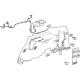 Toyota 62510-0C200-C0 Lower Quarter Trim, Front Passenger Side