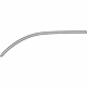 Toyota 53183-42020 Upper Seal, Passenger Side