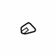 Toyota 74317-AC010-A1 Sunvisor Cover