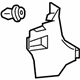 Toyota 62111-0R031-C0 Cowl Trim, Passenger Side