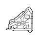 Toyota 61113-02010 Reinforcement Plate, Passenger Side