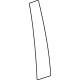 Toyota 75755-08020 Applique, Rear Passenger Side
