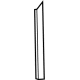 Toyota 75751-08010 Front Molding, Passenger Side
