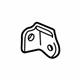 Toyota 17118-28060 Manifold Stay, Driver Side