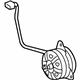 Toyota 16363-0P400 Fan Motor, Driver Side