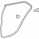 Toyota 67871-0D091 Door Weatherstrip, Passenger Side
