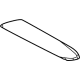 Toyota 58871-0E080-B0 Armrest Pad, Gray, Driver Side