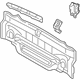 Toyota 58307-06150 Rear Body Panel