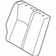 Toyota 71077-F4380-C1 Seat Back Cover, Black, Passenger Side