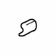 Toyota 73178-33020-E5 Belt & Retractor Cap, Front