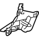 Toyota 71629-0E120-C0 Hinge Cover, Rear Passenger Side