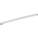 Toyota 75763-42020 Frame Molding, Black, Upper Passenger Side