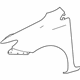Toyota 53811-12C10 Fender, Front Passenger Side