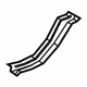 Toyota 57419-52070 Floor Crossmember Lower Reinforcement, Rear