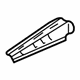 Toyota 53731-08010 Upper Rail, Passenger Side