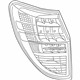 Toyota 81551-42130 Lens & Housing, Passenger Side