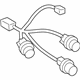 Toyota 81555-42130 Socket & Wire, Rear