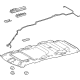 Toyota 63380-0CD11-B0 Headliner, Gray