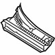 Toyota 55781-52221 Cowl Grille, Passenger Side