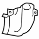 Toyota SU003-01152 Converter Shield, Front Lower Driver Side