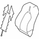 Toyota 71073-06G10-A2 Cover, Front Seat Back, Passenger Side(For Separate Type)