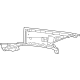 Toyota 62581-30120-A0 Upper Quarter Trim, Rear Passenger Side