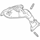 Toyota 17140-31730 Exhaust Manifold, Passenger Side