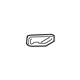 Toyota 64287-WAA01 Side Trim, Passenger Side