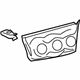 Toyota 55406-52191-B1 Switch Bezel, Dark Gray, Center