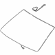 Toyota 56101-60978 Windshield, Front