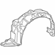 Toyota 53875-47061 Fender Liner, Passenger Side