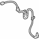 Toyota 89545-48020 Sensor, Speed, Rear Passenger Side