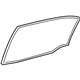 Toyota 68113-33150 Moveable Glass, Passenger Side