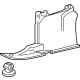 Toyota 51443-0A010 Side Shield, Rear Passenger Side