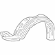 Toyota 53875-06020 Fender Liner, Passenger Side