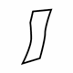 Toyota 58741-52190 Quarter Panel Protector, Passenger Side