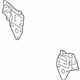 Toyota 58384-52150 Rear Body Panel Gusset, Upper Passenger Side