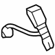 Toyota 73230-0C130-B0 Buckle End, Gray, Passenger Side
