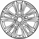 Toyota 42611-42700 Wheel, Alloy