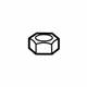 Toyota 90178-A0090 Strut Mount Nut, Front