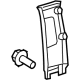 Toyota 62410-0C050-B0 Upper Center Pillar Trim, Gray, Passenger Side