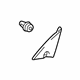 Toyota 67492-60090 Corner Trim, Driver Side