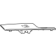 Toyota 74271-42140 Switch Bezel, Upper Passenger Side