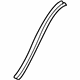 Toyota 65676-35010 Lower Cladding Seal, Front Driver Side